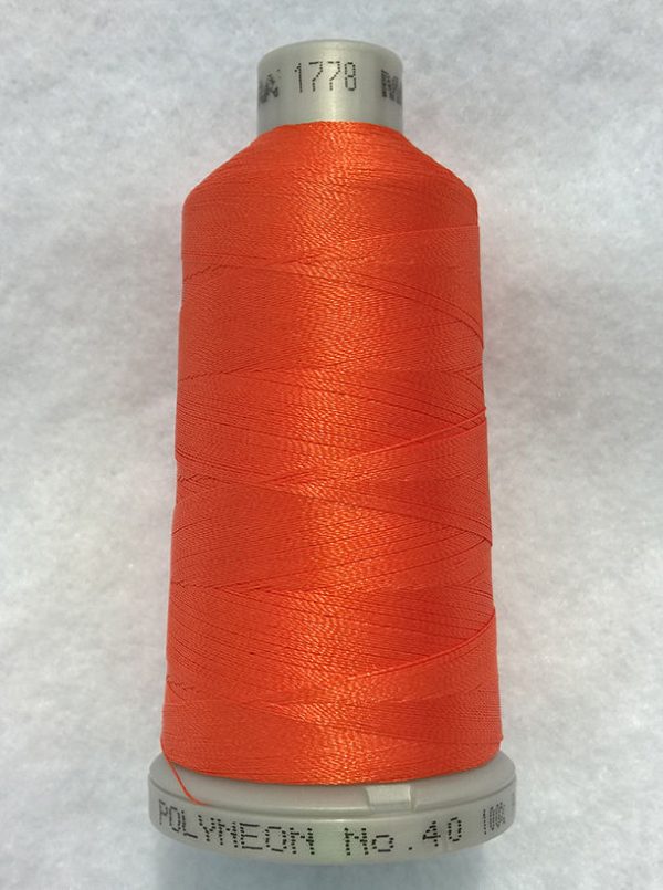 Ata de brodat polyneon Carrot, finetea 40, con 1000 metri