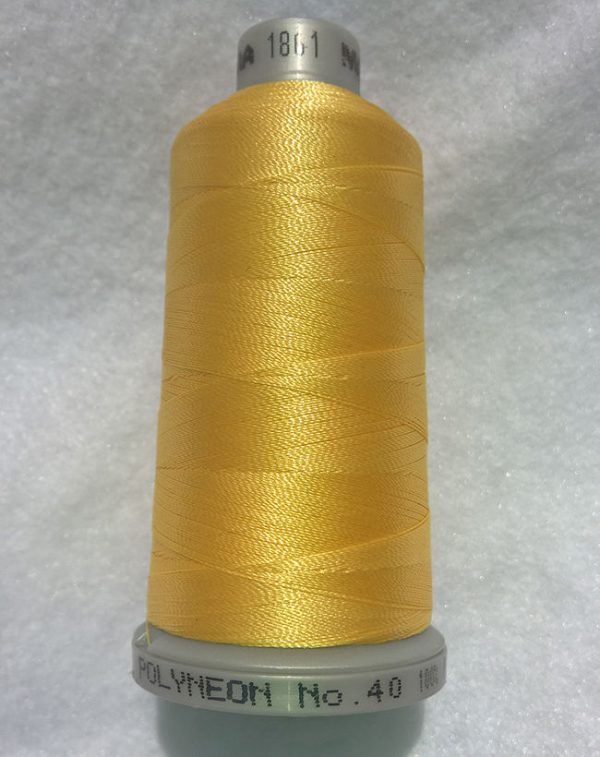 Ata de brodat polyneon Palomino, finetea 40, con 1000 metri