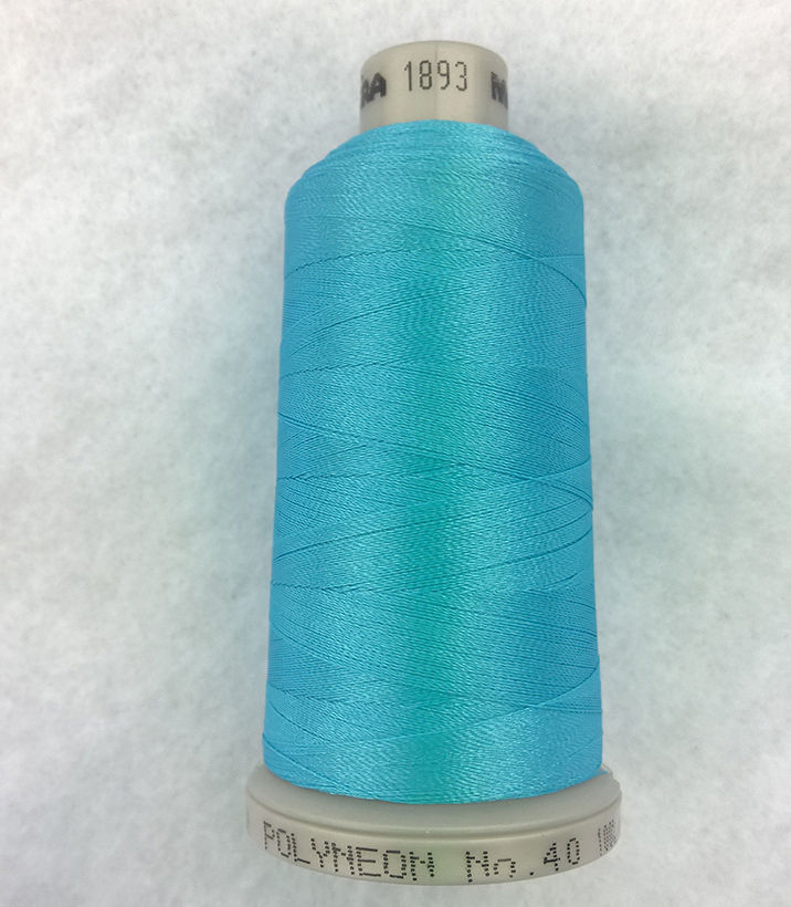 Ata de brodat polyneon Sky Blue