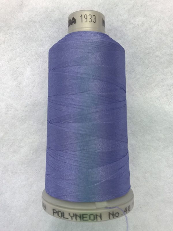 Ata de brodat polyneon Lavender Lilac, finetea 40, con 1000 metri
