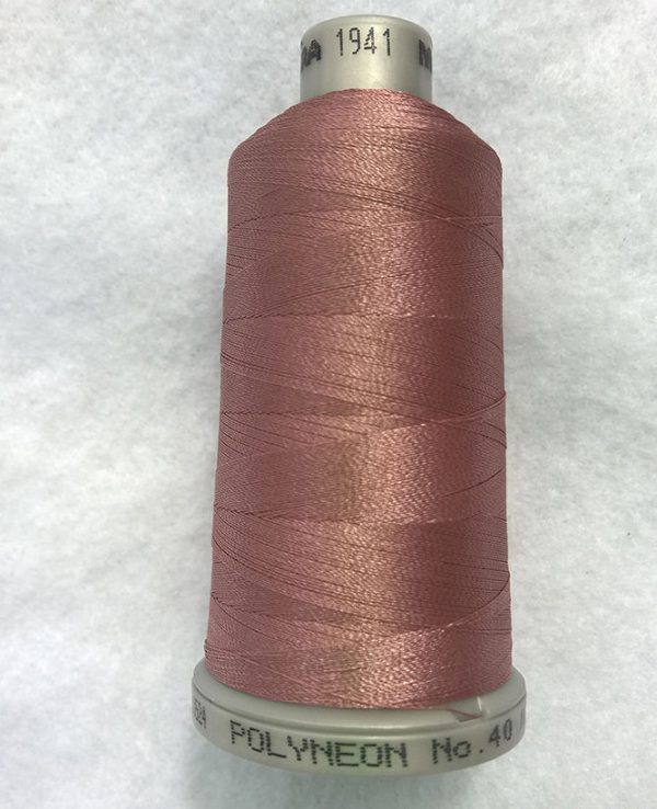 Ata de brodat polyneon Mauve, finetea 40, con 1000 metri