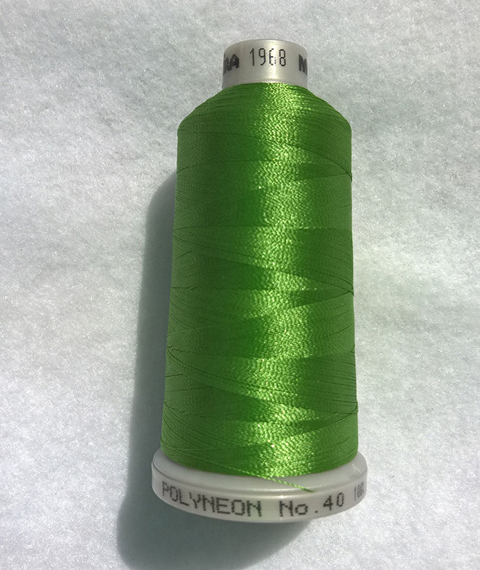 Ata de brodat polyneon Green Tea