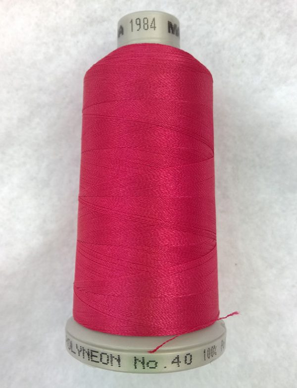 Ata de brodat polyneon Orchid, finetea 40, con 1000 metri
