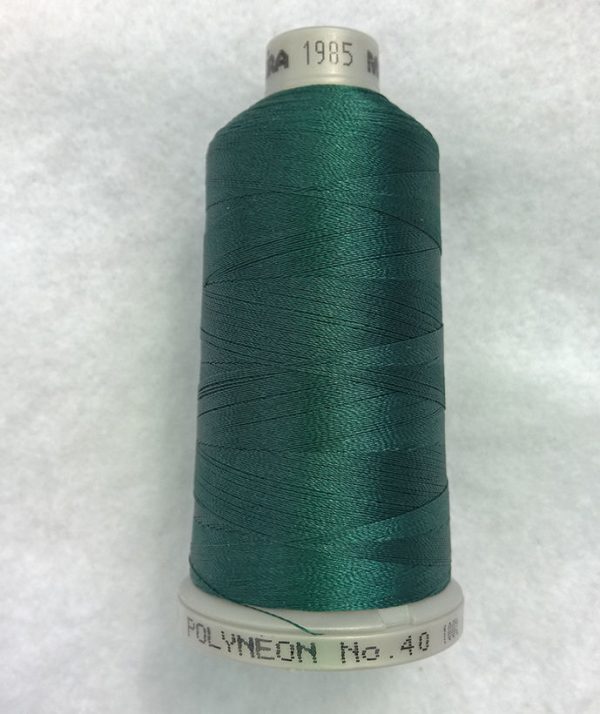Ata de brodat polyneon Deep Rain Forest, finetea 40, con 1000 metri