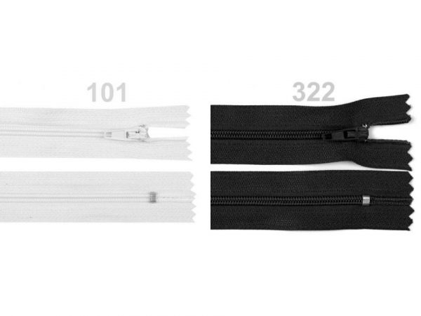 Fermoar spiralat nedetasabil, lungime 35 cm ST270292