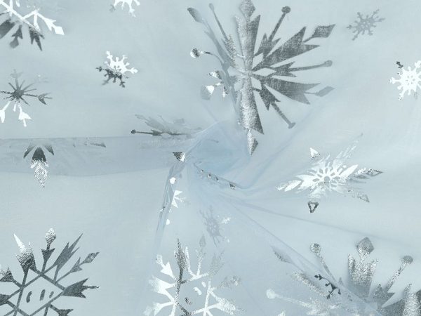 Organza fulgi de zapada