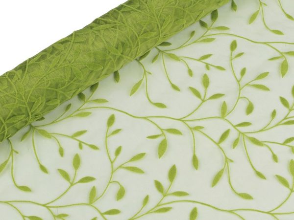Organza decorativa cu frunze