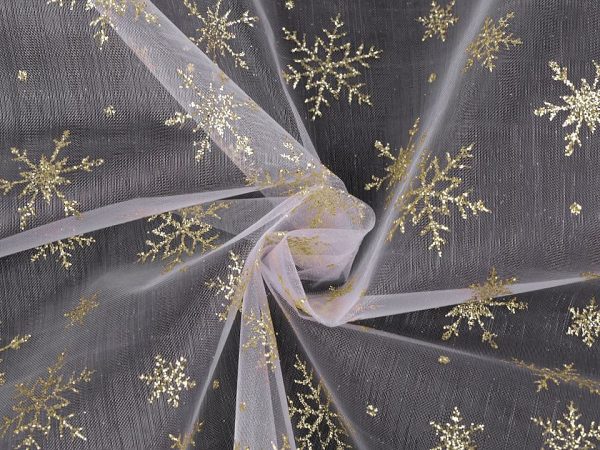 Organza cu fulgi de zapada