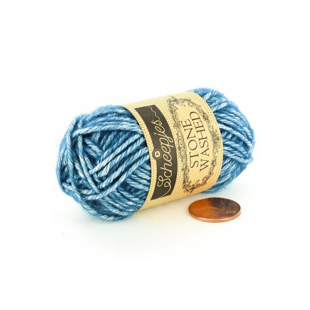 Pachet de 58 de sculuri x 10 g Scheepjes Stone Washed - River Washed