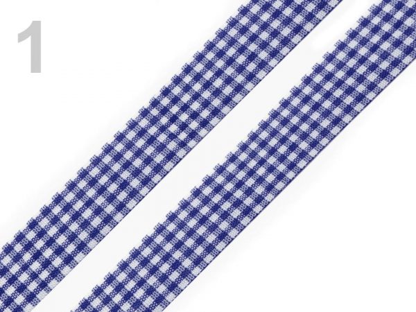 Panglică în carouri, lățime 18 mm ST420434