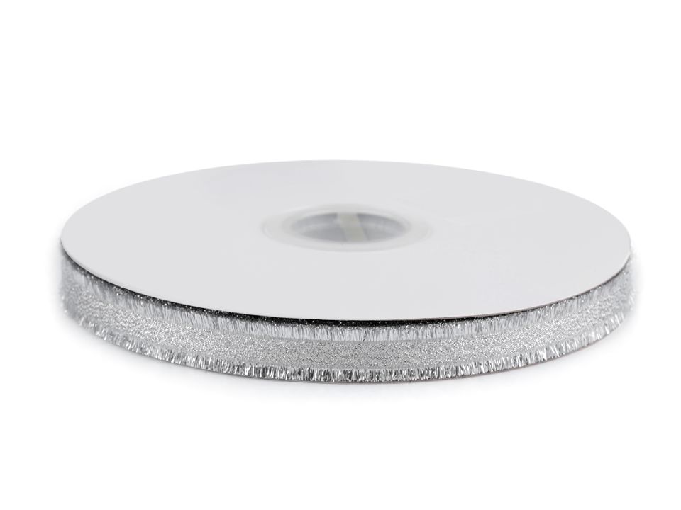 Panglică decorativă cu fir lame, lățime 16 mm ST430462