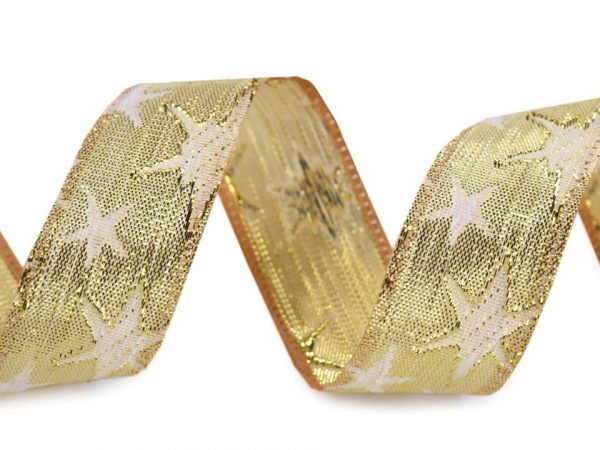 Panglică decorativă cu lurex, lătime 25 mm ST430383