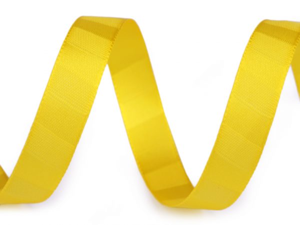 Panglică dublu satinată cu dungi, lățime 15 mm ST430492