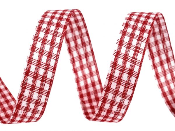 Panglică în carouri, lățime 12 mm ST420720