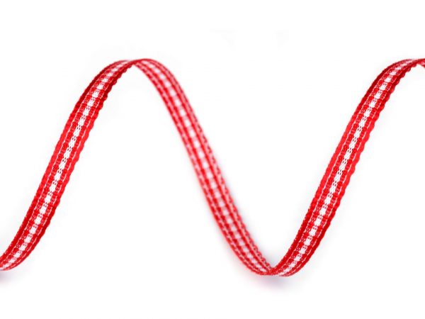 Panglică în carouri, lățime 5 mm ST420967