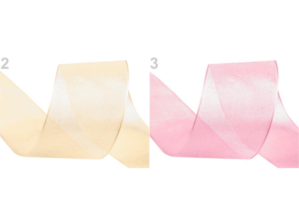 Panglică organza, lățime 40 mm ST430346