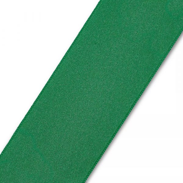 Panglica satin, verde, 38 mm, 3 m