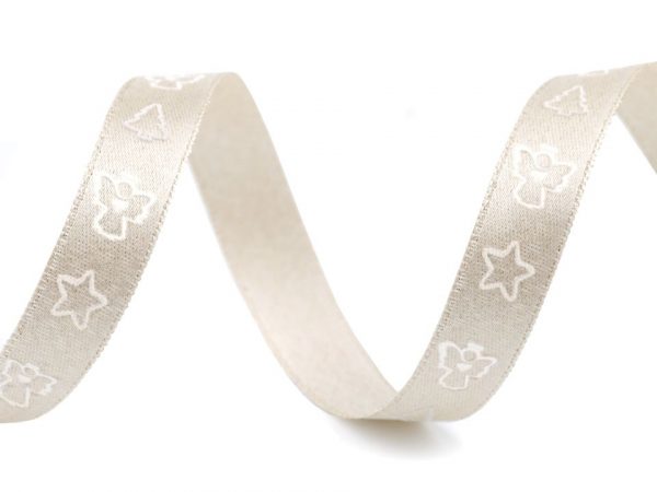 Panglică decorativă cu îngerași, lățime 15 mm ST430455