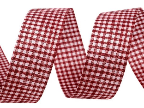 Panglică în carouri, lățime 25 mm ST420719