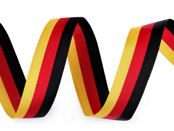 Panglică tricolor Germania, lățime 15 cm ST430582
