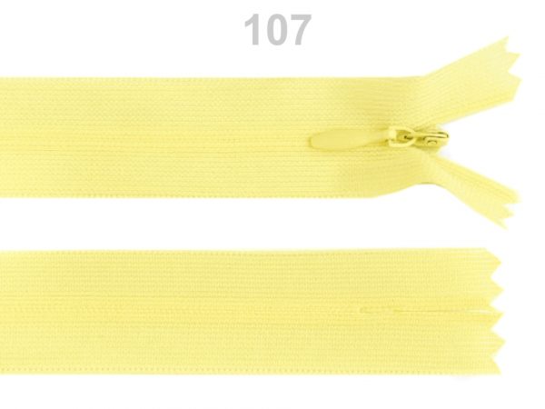 Fermoar ascuns nedetașabil, lungime 40 cm 270395