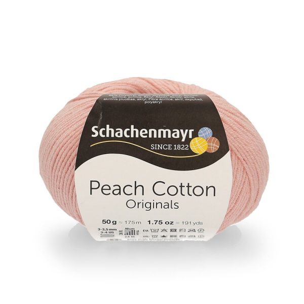 Fire din bumbac Peach 50 g – Soft Pink