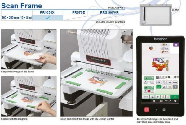 Set gherghef de scanare brother PRSCANFKIT1