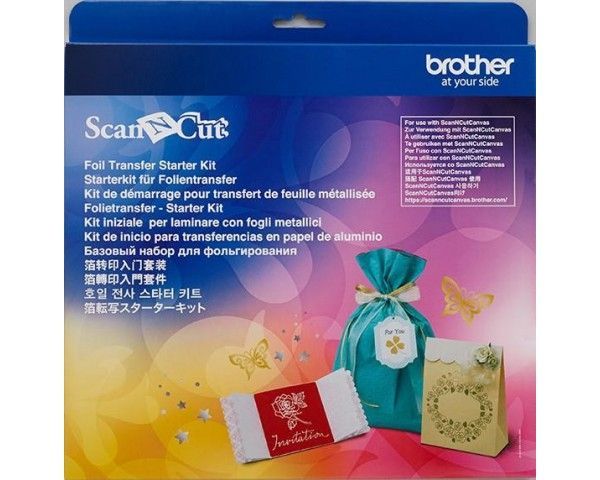 Set introductiv pentru transferul foliilor metalizate brother scanncut