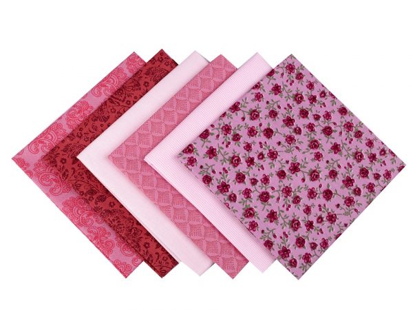 Set materiale textile pentru patchwork 44×44 cm