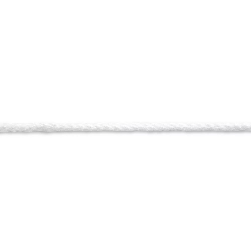 Snur, alb, 4 mm, 3 m