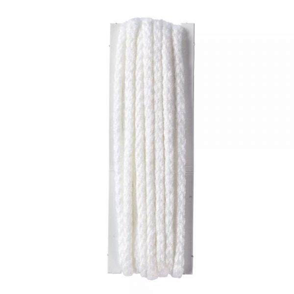 Snur, alb, 4 mm, 3 m
