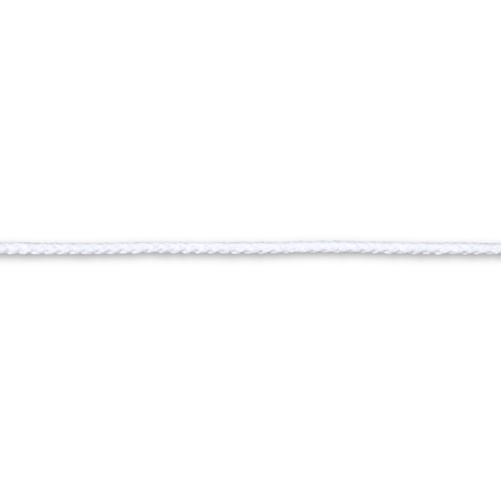 Snur, alb, 4 mm, 25 m