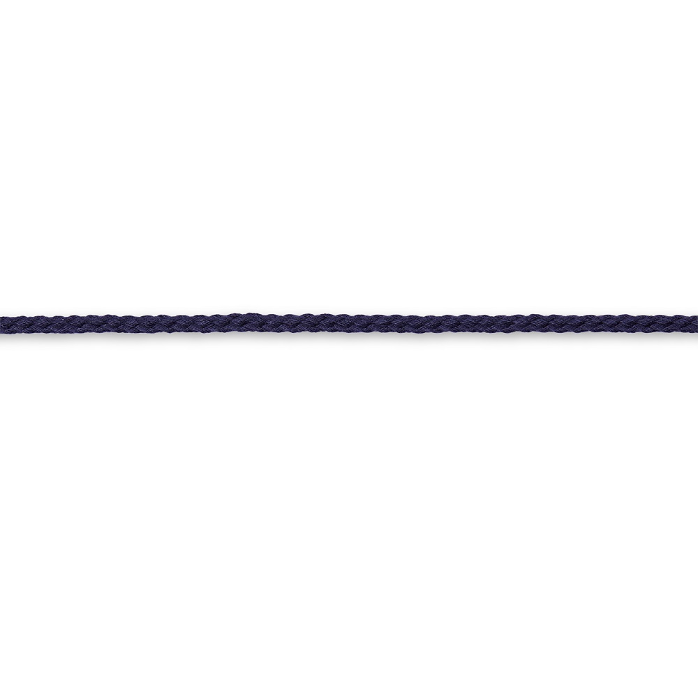 Snur, albastru marin, 4 mm