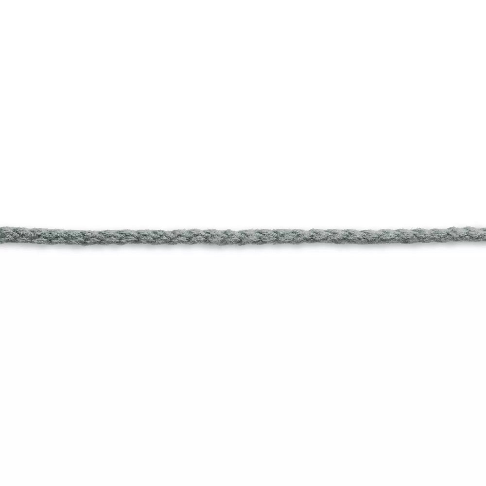 Snur, gri, 4 mm, 3 m