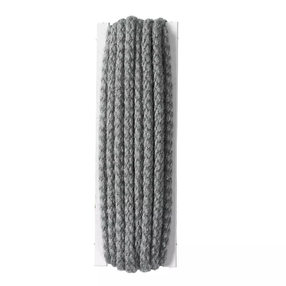 Snur, gri, 4 mm, 3 m