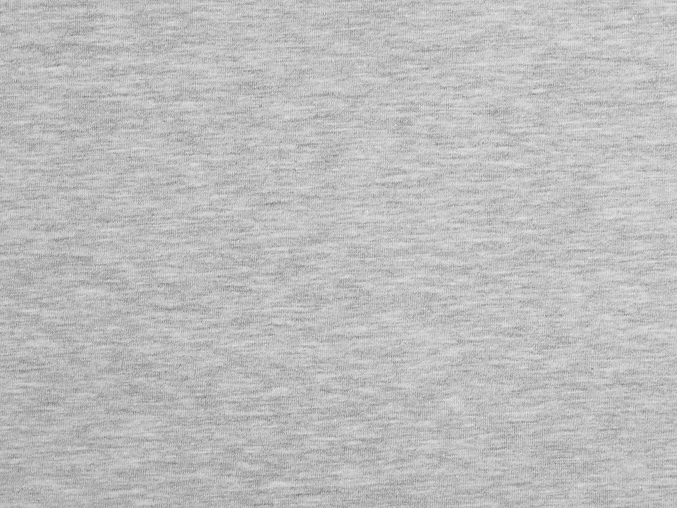Tricot de bumbac melanj Fitness