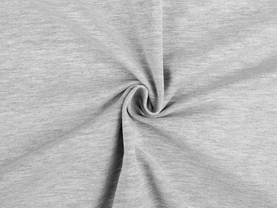 Tricot de bumbac melanj Fitness