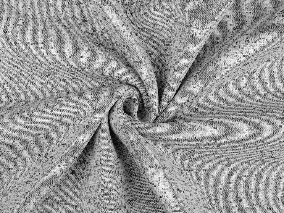 Tricot de bumbac melanj