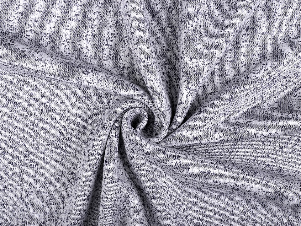 Tricot de bumbac melanj