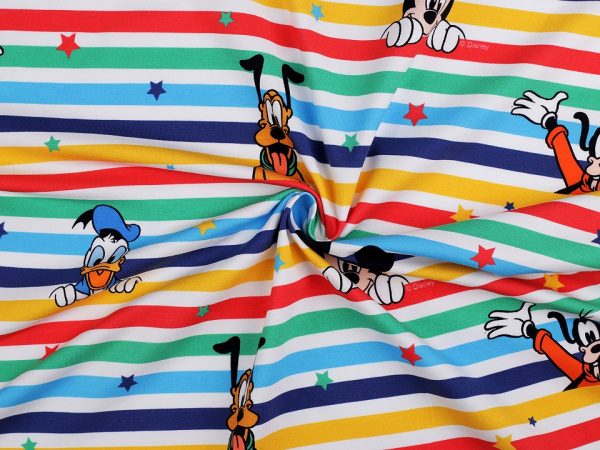 Tricot din bumbac cu eroii Disney
