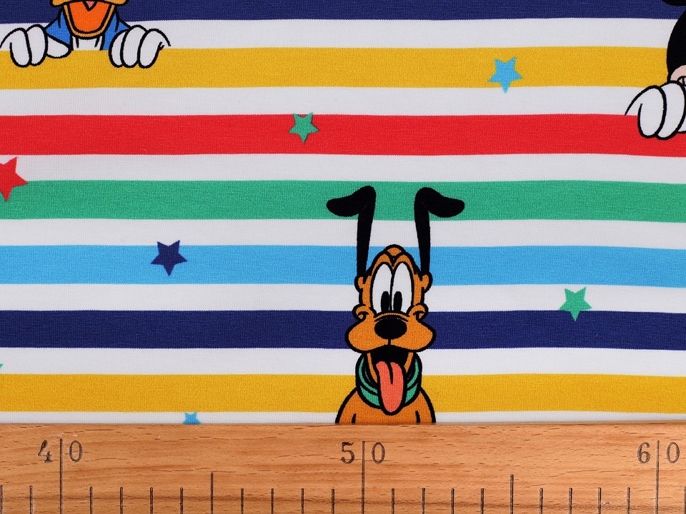 Tricot din bumbac cu eroii Disney