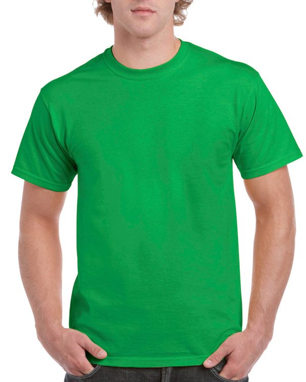 Tricou barbati 100% bumbac, Verde Irlandez, 190g