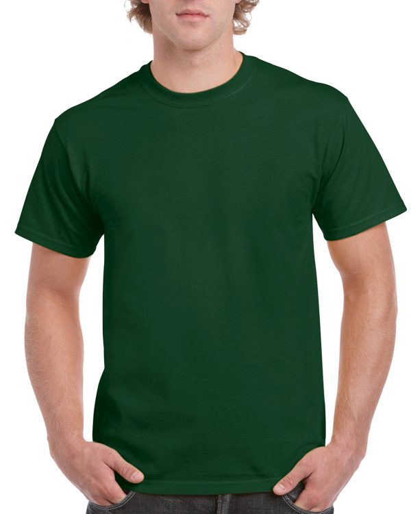 Tricou barbati 100% bumbac, Verde Inchis – Sport, 190g