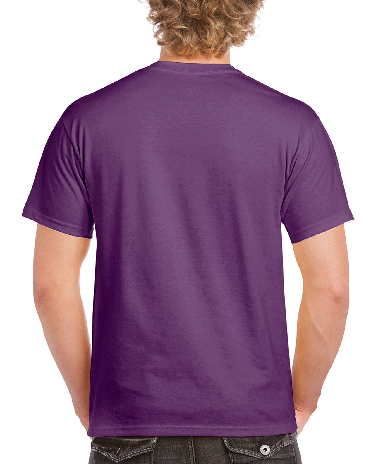 Tricou barbati 100% bumbac, Violet Sport, 190g