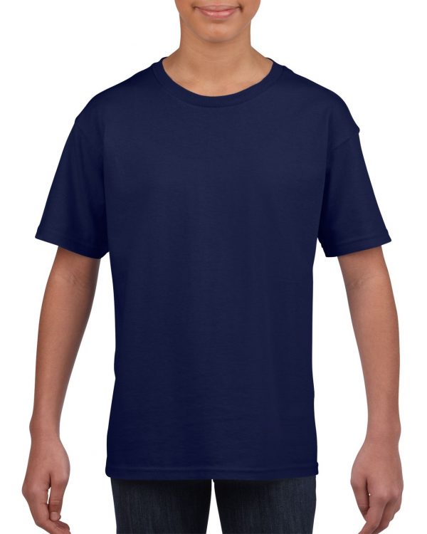 Tricou copii 100% bumbac, Albastru Cobalt, 153g