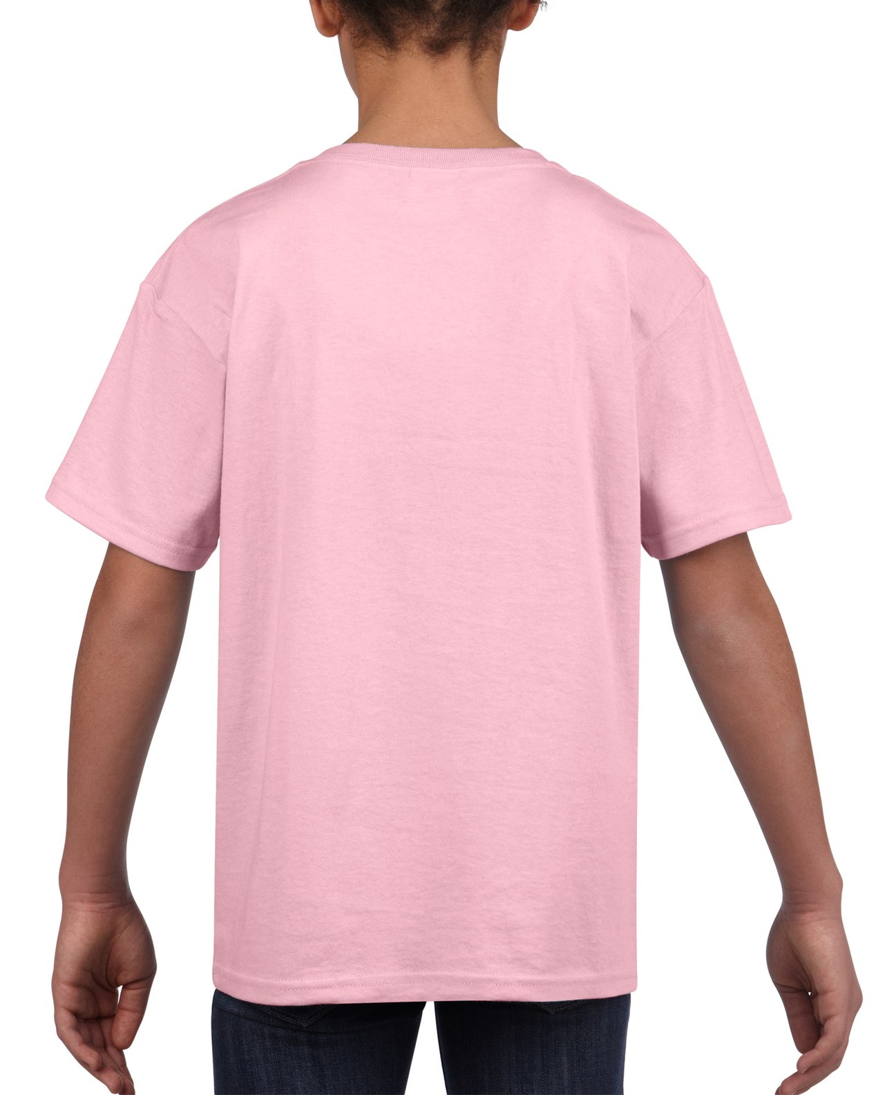Tricou copii 100% bumbac, Roz Deschis, 153g