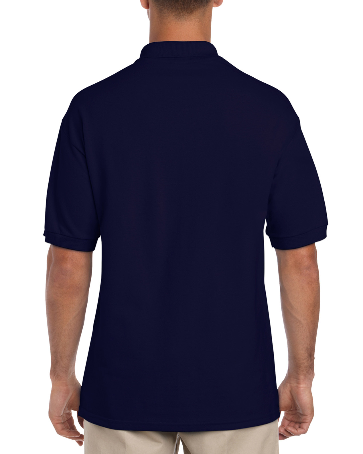 Tricou polo barbati 100% bumbac, Bleumarin, 214g