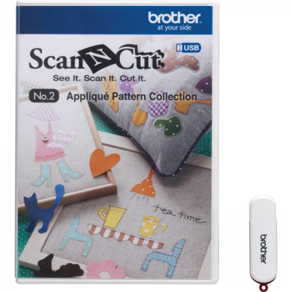 USB NO. 2 Colectie modele de quilting brother scanncut