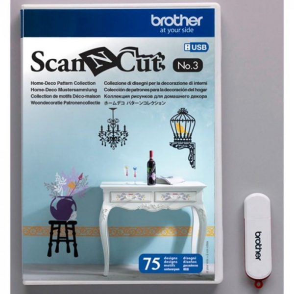 USB NO. 3, Colectie modele de quilting brother scanncut