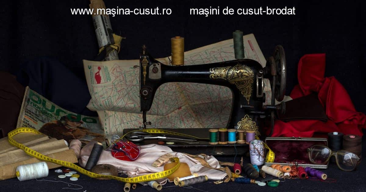 masina cusut brodat